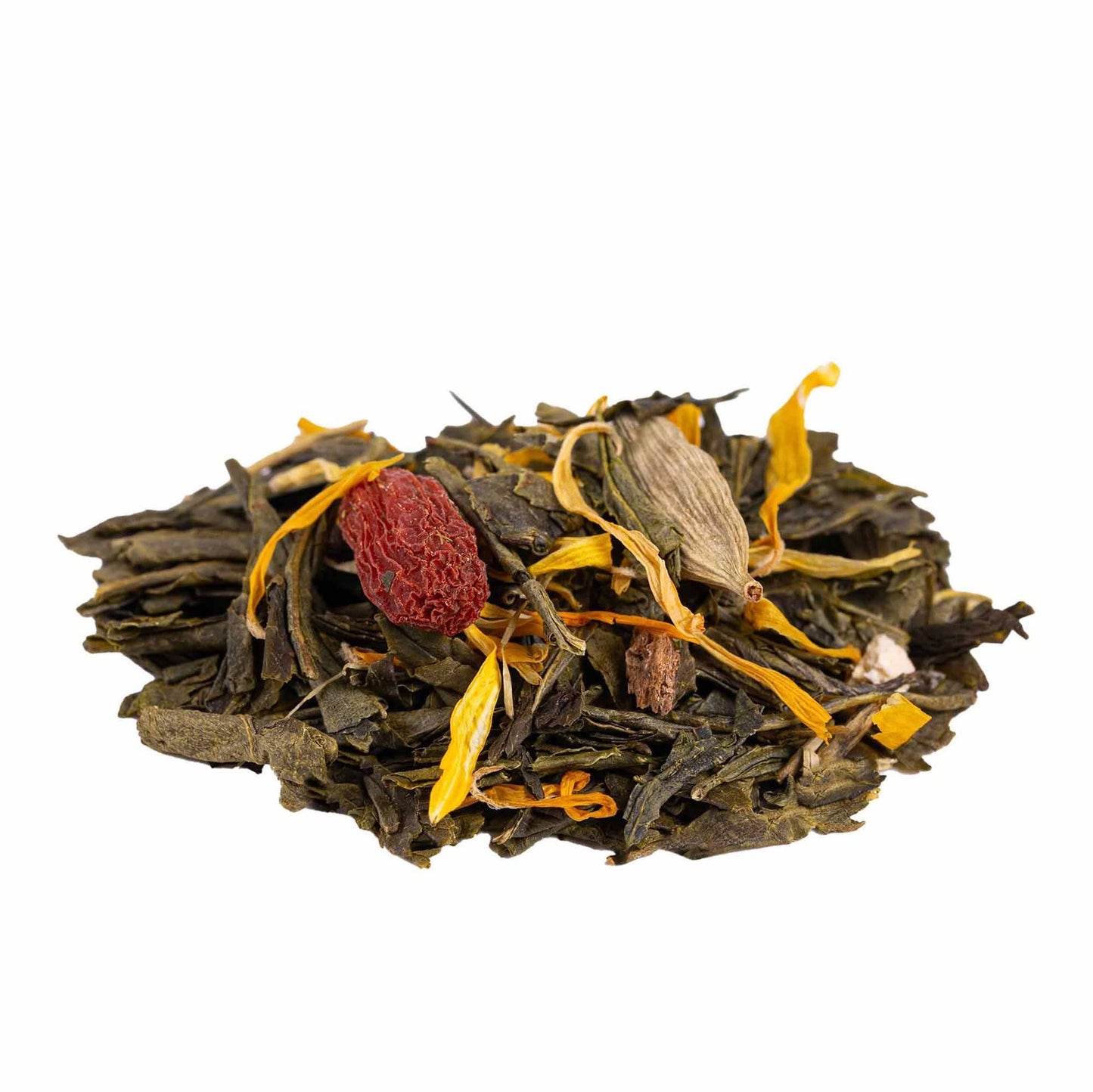 Narancs mandarin héj zöld tea