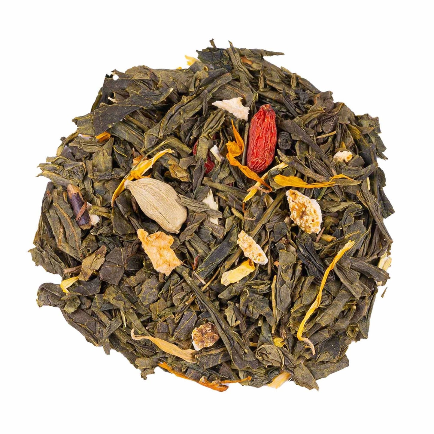 Orange Peel Green Tea